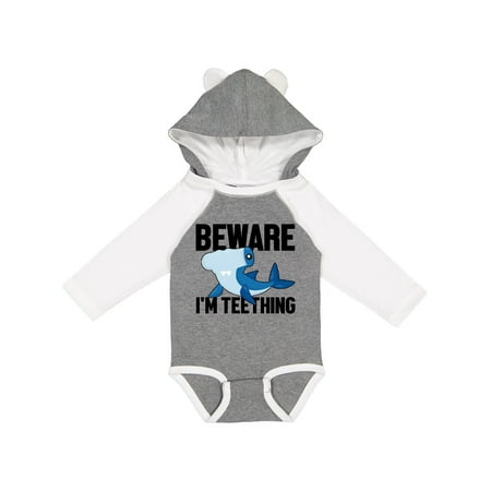 Inktastic Beware I m Teething with Hammerhead Shark Gift Baby Boy or Baby Girl Long Sleeve Bodysuit
Inktastic Beware I m Teething with Hammerhead Shark Gift Baby Boy or Baby Girl Long Sleeve Bodysuit