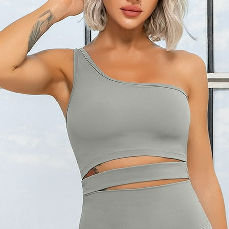 Tawop Running Sports Bras For Women One Shoulder Sports Bras For Women Sport Women S Stretch Top Gray 6
Tawop Running Sports Bras For Women One Shoulder Sports Bras For Women Sport Women S Stretch Top Gray 6