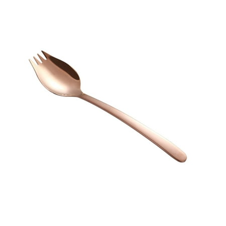2 in 1 Stainless Steel Spork Salad Noodles Fork Spoon Travel Picnic Tableware
2 in 1 Stainless Steel Spork Salad Noodles Fork Spoon Travel Picnic Tableware