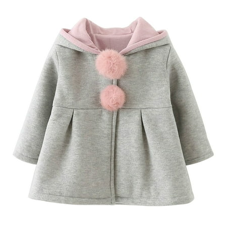 Chaoren Lovely Baby Rabbit Ears Hooded Girls Spring Autumn Jacket Coat Warm Outerwear
Chaoren Lovely Baby Rabbit Ears Hooded Girls Spring Autumn Jacket Coat Warm Outerwear