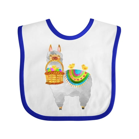 Inktastic Cute Easter Llamma with Basket of Colorful Eggs Gift Baby Boy or Baby Girl Bib
Inktastic Cute Easter Llamma with Basket of Colorful Eggs Gift Baby Boy or Baby Girl Bib