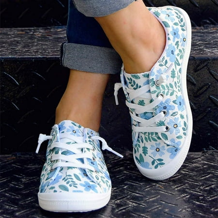 Dezsed Women s Sneakers Clearance Womens Fashion Flowers Round-Toe Flats Shoes Lightweight Soft Comfortable Casual Shoe Blue 37
Dezsed Women s Sneakers Clearance Womens Fashion Flowers Round-Toe Flats Shoes Lightweight Soft Comfortable Casual Shoe Blue 37
