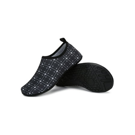 Ritualay Women Men Swim Shoe Surfing Aqua Socks Barefoot Water Shoes Comfort Breathable Flats Yoga Boating Quick Dry Sock Sneaker Gray Black 8.5-9
Ritualay Women Men Swim Shoe Surfing Aqua Socks Barefoot Water Shoes Comfort Breathable Flats Yoga Boating Quick Dry Sock Sneaker Gray Black 8.5-9