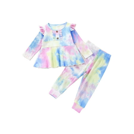 Sunisery 2Pcs Toddler Baby Girls Autumn Tracksuit Tie-Dye Long Sleeves Blouse Tops + Pants Clothes Pink 4-5 Years
Sunisery 2Pcs Toddler Baby Girls Autumn Tracksuit Tie-Dye Long Sleeves Blouse Tops + Pants Clothes Pink 4-5 Years