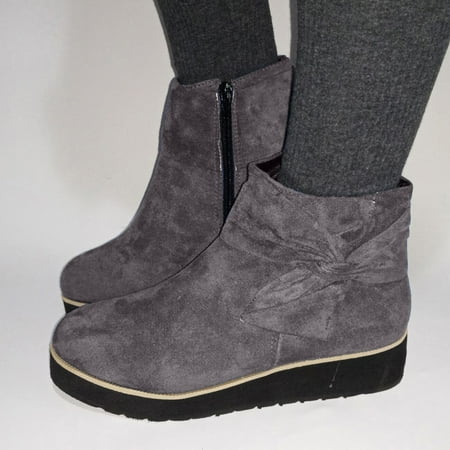 Midewhik Warm Short Casual Side Fashion Women s Wedge Zipper Boots Bowknot Heel Women s Boots
Midewhik Warm Short Casual Side Fashion Women s Wedge Zipper Boots Bowknot Heel Women s Boots
