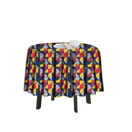 eloria Geometric Printed Round Table Cloth Resistant Washable Decorative Table Cover for Dining Table
eloria Geometric Printed Round Table Cloth Resistant Washable Decorative Table Cover for Dining Table
