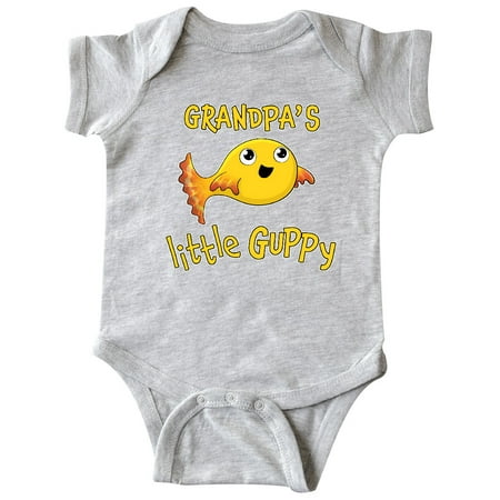 Inktastic Grandpa s Little Guppy- cute yellow fish Gift Baby Boy or Baby Girl Bodysuit
Inktastic Grandpa s Little Guppy- cute yellow fish Gift Baby Boy or Baby Girl Bodysuit