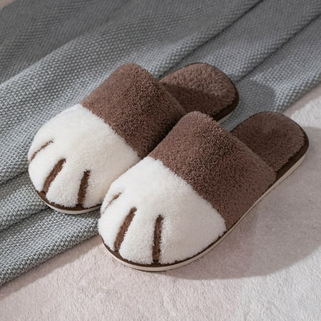 LnjYIGJ Men s Slippers New Style Cotton Slippers Women s Autumn And Winter Home Cartoon Plush Couple Warm Soft-Soled Slippers
LnjYIGJ Men s Slippers New Style Cotton Slippers Women s Autumn And Winter Home Cartoon Plush Couple Warm Soft-Soled Slippers