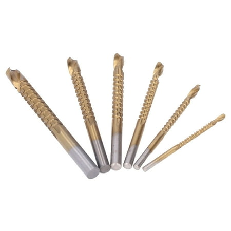 Mgaxyff 6Pcs Woodworking Serrated Drill Bit High Speed Steel Twist Drills Bits For Soft Material 3-8mm Serrated Drill Bit HSS Twist Drill Bits
Mgaxyff 6Pcs Woodworking Serrated Drill Bit High Speed Steel Twist Drills Bits For Soft Material 3-8mm Serrated Drill Bit HSS Twist Drill Bits