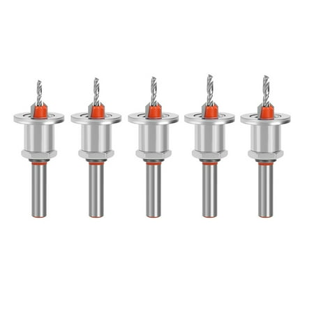 5Pc 10Mm HSS Countersink Woodworking Router Bit Set Milling Cutter Screw Extractor Demolition Wood Core Drill Bits
5Pc 10Mm HSS Countersink Woodworking Router Bit Set Milling Cutter Screw Extractor Demolition Wood Core Drill Bits