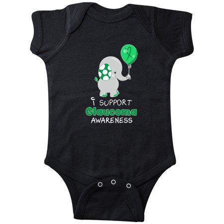 Inktastic I Support Glaucoma Awareness Elephant and Green Balloon Gift Baby Boy or Baby Girl Bodysuit
Inktastic I Support Glaucoma Awareness Elephant and Green Balloon Gift Baby Boy or Baby Girl Bodysuit