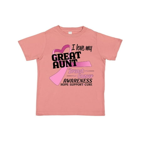 Inktastic I Love my Great Aunt-Breast Cancer Awareness Gift Toddler Boy or Toddler Girl T-Shirt
Inktastic I Love my Great Aunt-Breast Cancer Awareness Gift Toddler Boy or Toddler Girl T-Shirt