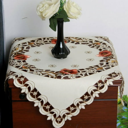 Rural Vintage Embroidered Tablecloth Floral Lace Table Cloth Cover Wedding Decor 57*57cm
Rural Vintage Embroidered Tablecloth Floral Lace Table Cloth Cover Wedding Decor 57*57cm