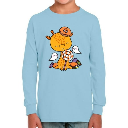 Cute Giraffe Ghosts And Candy Long Sleeve Toddler -Image by Shutterstock 2 Toddler
Cute Giraffe Ghosts And Candy Long Sleeve Toddler -Image by Shutterstock 2 Toddler