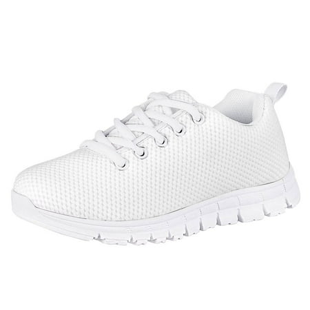 Pzuqiu Kids Running Shoes Simple Pure White Breathable Air Mesh Shoes Lightweight Sports Child Shoes for Girls/Boys Size 2
Pzuqiu Kids Running Shoes Simple Pure White Breathable Air Mesh Shoes Lightweight Sports Child Shoes for Girls/Boys Size 2