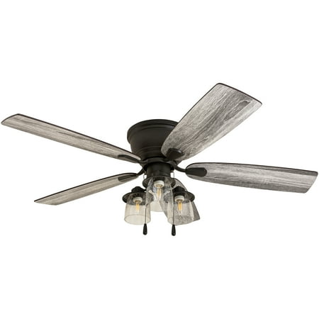 Prominence Home Belgrave 52 In. Bronze Indoor Hugger Ceiling Fan