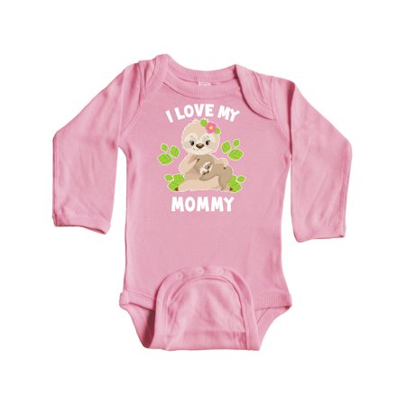 Inktastic Cute Sloth I Love My Mommy with Green Leaves Gift Baby Boy or Baby Girl Long Sleeve Bodysuit
Inktastic Cute Sloth I Love My Mommy with Green Leaves Gift Baby Boy or Baby Girl Long Sleeve Bodysuit