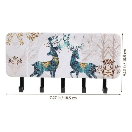 1 Pc Beautiful Clothes Hook Creative Mask Hook Wall Hanger Household Wall Hook