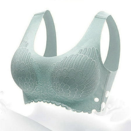 Qcmgmg Women Support Wireless Bra Seamless Comfort Bras for Women Beauty Back Bralette
Qcmgmg Women Support Wireless Bra Seamless Comfort Bras for Women Beauty Back Bralette