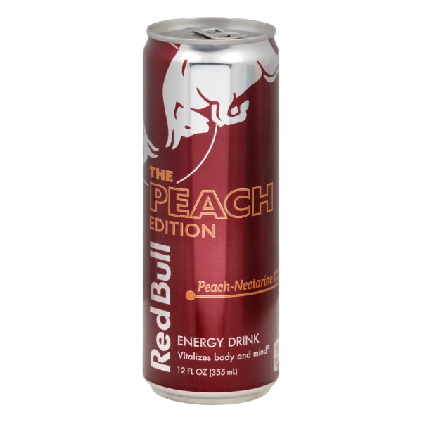 Red Bull The Peach Edition Peach Nectarine Energy Drink 12 Fl Oz