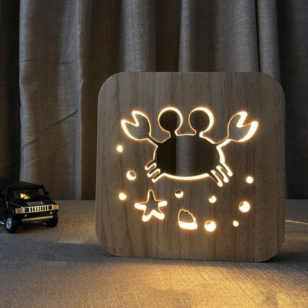 Wooden Led Night Light Animal Shaped 3D Usb Charging Desk Lamp Decoration For Bedroom
Wooden Led Night Light Animal Shaped 3D Usb Charging Desk Lamp Decoration For Bedroom