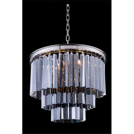 Elegant Lighting 1201D20PN-SS-RC Sydney Pendent Lamp - Polished Nickel - Royal Cut Silver Shade Crystals
Elegant Lighting 1201D20PN-SS-RC Sydney Pendent Lamp - Polished Nickel - Royal Cut Silver Shade Crystals