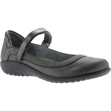 Women s Naot Tahi Mary Jane Gray Combo Nubuck/Leather 38 M