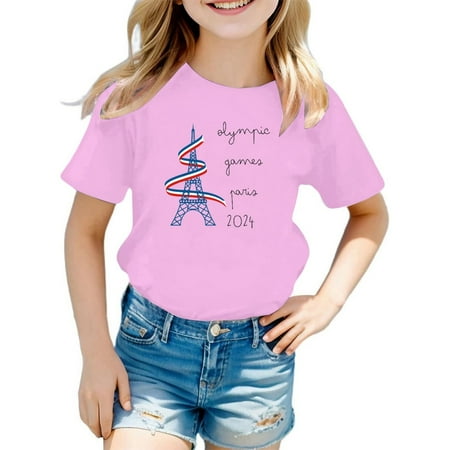 MQLKF Children Kids Girls Boys Fashion Summer Short Sleeve Letter Printed T Shirt Blouse Top Casual Tunic Clothes Soft Casual Beautiful Girls Tee
MQLKF Children Kids Girls Boys Fashion Summer Short Sleeve Letter Printed T Shirt Blouse Top Casual Tunic Clothes Soft Casual Beautiful Girls Tee