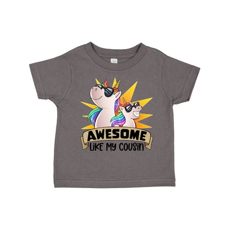 Inktastic Awesome Like My Cousin Cute Unicorn Family in Sunglasses Boys or Girls Toddler T-Shirt
Inktastic Awesome Like My Cousin Cute Unicorn Family in Sunglasses Boys or Girls Toddler T-Shirt