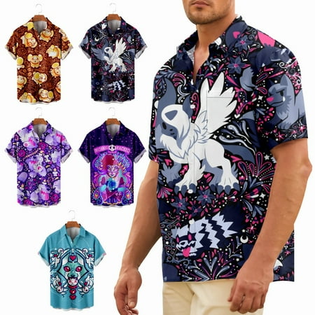 Adult Kids Button Down Short Sleeve Shirts Comfortable Polyester Clothing Apparel Regular & Big Man Sizes
Adult Kids Button Down Short Sleeve Shirts Comfortable Polyester Clothing Apparel Regular & Big Man Sizes