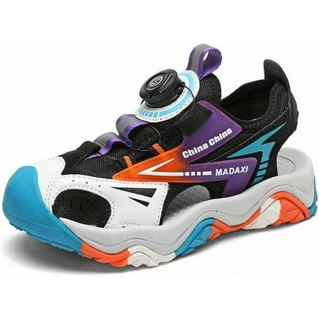 KAQ Boys Girls Sports Sandals Little Kids Closed Toe Water Sandals Summer Beach Breathable Shoes for Big Kids Walking Hiking Outdoor
KAQ Boys Girls Sports Sandals Little Kids Closed Toe Water Sandals Summer Beach Breathable Shoes for Big Kids Walking Hiking Outdoor