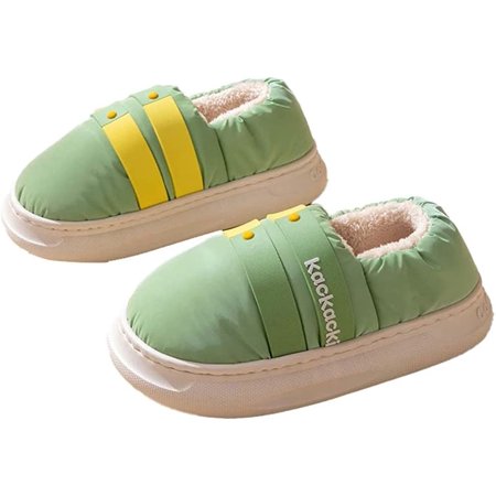 PIKADINGNIS Women Men Trendy Fluffy Faux Fur Lining House Slippers Indoor Outdoor Waterproof Surface Anti-slip Warm Soft Blovk Heel Winter Shoes
PIKADINGNIS Women Men Trendy Fluffy Faux Fur Lining House Slippers Indoor Outdoor Waterproof Surface Anti-slip Warm Soft Blovk Heel Winter Shoes