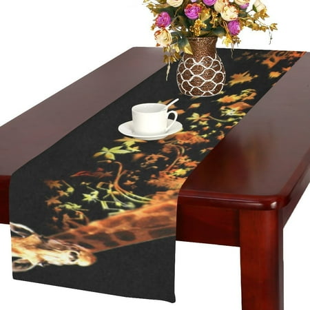MYPOP giraffe Table Runner 14x72 inches