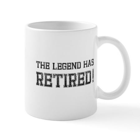 CafePress - The Legend Has Retired! Mug - 11 oz Ceramic Mug - Novelty Coffee Tea Cup
CafePress - The Legend Has Retired! Mug - 11 oz Ceramic Mug - Novelty Coffee Tea Cup