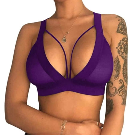 PATLOLLAV Clearance Sexy Womens Girl Hollow Out Elastic Cage Bra Bandage Strappy Halter Bra
PATLOLLAV Clearance Sexy Womens Girl Hollow Out Elastic Cage Bra Bandage Strappy Halter Bra