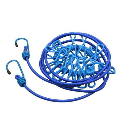 Xinqinghao Household Tools Big Sale ! Portable Outdoor Clothesline with 12 Clothespins Beach Windproof Clothes Rack Super Elastic Clothesline (Dark blue)
Xinqinghao Household Tools Big Sale ! Portable Outdoor Clothesline with 12 Clothespins Beach Windproof Clothes Rack Super Elastic Clothesline (Dark blue)