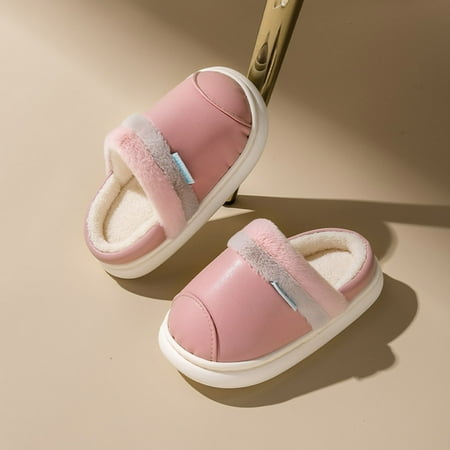 Hunpta Kids Slippers Fashion Cute Fall Winter Boys Girls Slippers Flat Bottom Round Toe Soft Warm Comfy Solid Color Simple Design
Hunpta Kids Slippers Fashion Cute Fall Winter Boys Girls Slippers Flat Bottom Round Toe Soft Warm Comfy Solid Color Simple Design