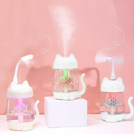 BKFYDLS Home Decor Clearance LED Colorful Atmosphere Light Home Aromatherapy Humidifier USB Multifunctional Cute Humidifier With Fan & Desk Lamp Creative Decoration For Car Office Bedro
BKFYDLS Home Decor Clearance LED Colorful Atmosphere Light Home Aromatherapy Humidifier USB Multifunctional Cute Humidifier With Fan & Desk Lamp Creative Decoration For Car Office Bedro