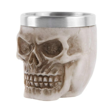 AMNHDO Gothic Resin Skull Beer Mug Bar Whiskey Cup without Handle Decor (RS-8173)
AMNHDO Gothic Resin Skull Beer Mug Bar Whiskey Cup without Handle Decor (RS-8173)
