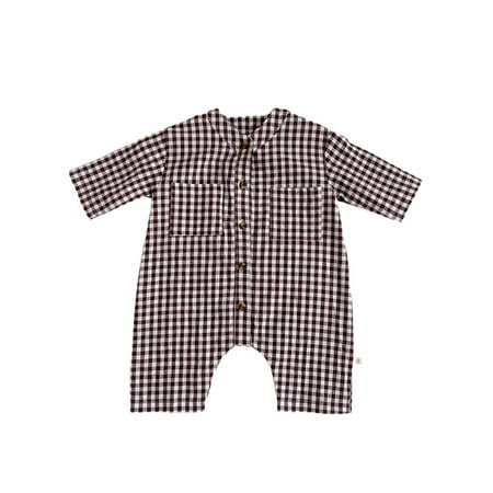ZHAGHMIN Baby Girl Tank Top Onesies Baby Boys Girls Plaid Autumn Print Long Sleeve Romper Jumpsuit Clothes Leotard Fabric 8 Month Old Girl Clothes Silk Baby Bodysuit Baby Girl Bodysuit Gender Neutra
ZHAGHMIN Baby Girl Tank Top Onesies Baby Boys Girls Plaid Autumn Print Long Sleeve Romper Jumpsuit Clothes Leotard Fabric 8 Month Old Girl Clothes Silk Baby Bodysuit Baby Girl Bodysuit Gender Neutra