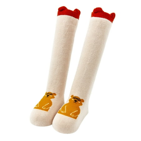 AOMPMSDX Baby Socks Toddler Kids Baby Girls Boys Cartoon Animals Knee High Antislip Stockings Socks Beige 0 Years-1 Years
AOMPMSDX Baby Socks Toddler Kids Baby Girls Boys Cartoon Animals Knee High Antislip Stockings Socks Beige 0 Years-1 Years