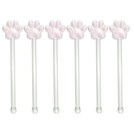 FRCOLOR 6Pcs Transparent Long Handle Glass Cat Claw Stirring Sticks (Assorted Color)
FRCOLOR 6Pcs Transparent Long Handle Glass Cat Claw Stirring Sticks (Assorted Color)