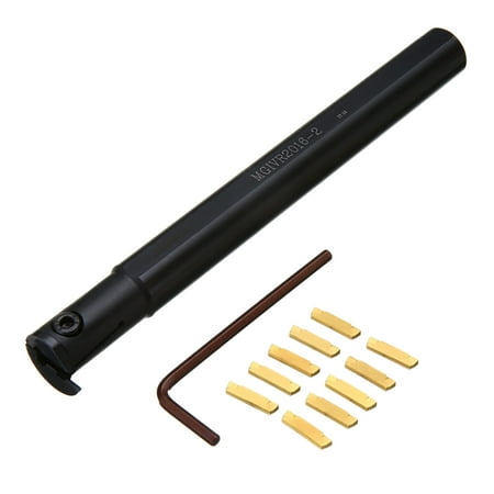 10Pc Mgmn200 Carbide Insert + 1Pc High Clamping Force Mgivr2016-2 Lathe Turning Tool + Wrench Machine Milling Cutter Accessories
10Pc Mgmn200 Carbide Insert + 1Pc High Clamping Force Mgivr2016-2 Lathe Turning Tool + Wrench Machine Milling Cutter Accessories