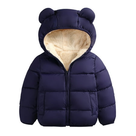 Kids Girls Boys 3D Ears Hooded Long Sleeve Solid Zipper Down Coat Snow Warm Outfits
Kids Girls Boys 3D Ears Hooded Long Sleeve Solid Zipper Down Coat Snow Warm Outfits