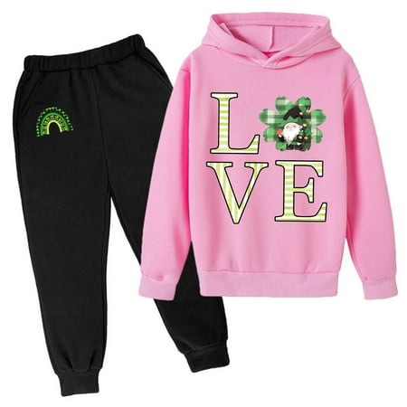 Toddler Girl Outfit Sets Hoodie Sweatshirt and Sweatpants Irish Festival Pullover Hoodie Set Tracksuit 2 Piece Little Girls Outfit Set
Toddler Girl Outfit Sets Hoodie Sweatshirt and Sweatpants Irish Festival Pullover Hoodie Set Tracksuit 2 Piece Little Girls Outfit Set