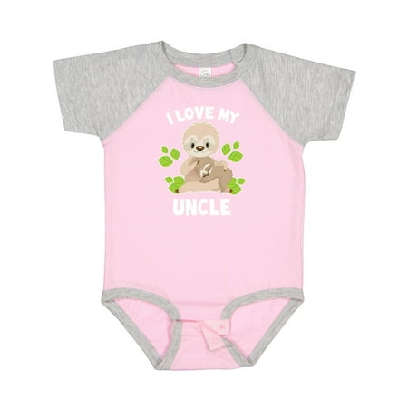 Inktastic Cute Sloth I Love My Uncle with Green Leaves Gift Baby Boy or Baby Girl Bodysuit
Inktastic Cute Sloth I Love My Uncle with Green Leaves Gift Baby Boy or Baby Girl Bodysuit