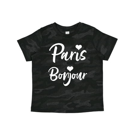 Inktastic Paris Bonjour with Hearts in White Text Boys or Girls Toddler T-Shirt
Inktastic Paris Bonjour with Hearts in White Text Boys or Girls Toddler T-Shirt