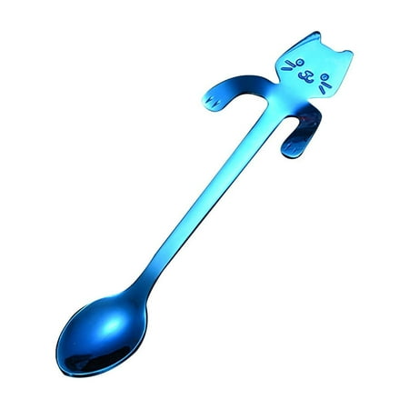 WIURAY Tableware 304 Stainless Steel Cat Spoon Creative Cartoon Hanging Edge Spoon Cute Coffee Spoon Gold Plated Stirring Spoon
WIURAY Tableware 304 Stainless Steel Cat Spoon Creative Cartoon Hanging Edge Spoon Cute Coffee Spoon Gold Plated Stirring Spoon