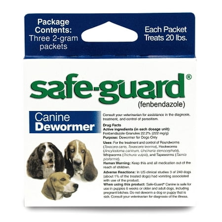8 In 1 Safeguard 4 Canine Dewormer Ingredients In Diet