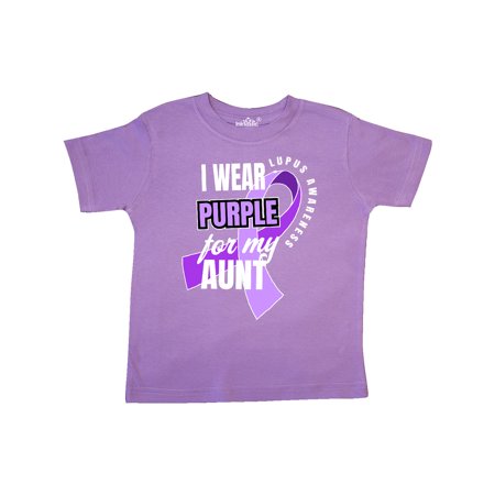 Inktastic I Wear Purple For My Aunt Lupus Awareness Gift Toddler Boy or Toddler Girl T-Shirt
Inktastic I Wear Purple For My Aunt Lupus Awareness Gift Toddler Boy or Toddler Girl T-Shirt